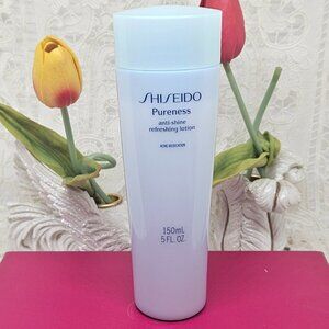 Shiseido Pureness Anti Shine Refreshing Lotion For Acne JUMBO  5oz / 150mL New